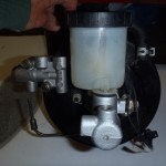 PB001 Donor master cyl, proportion valve with bracket
and connecting line
